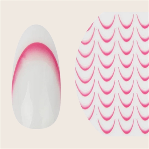 Babyboomer Gradient French Nail Stickers Nr. 6